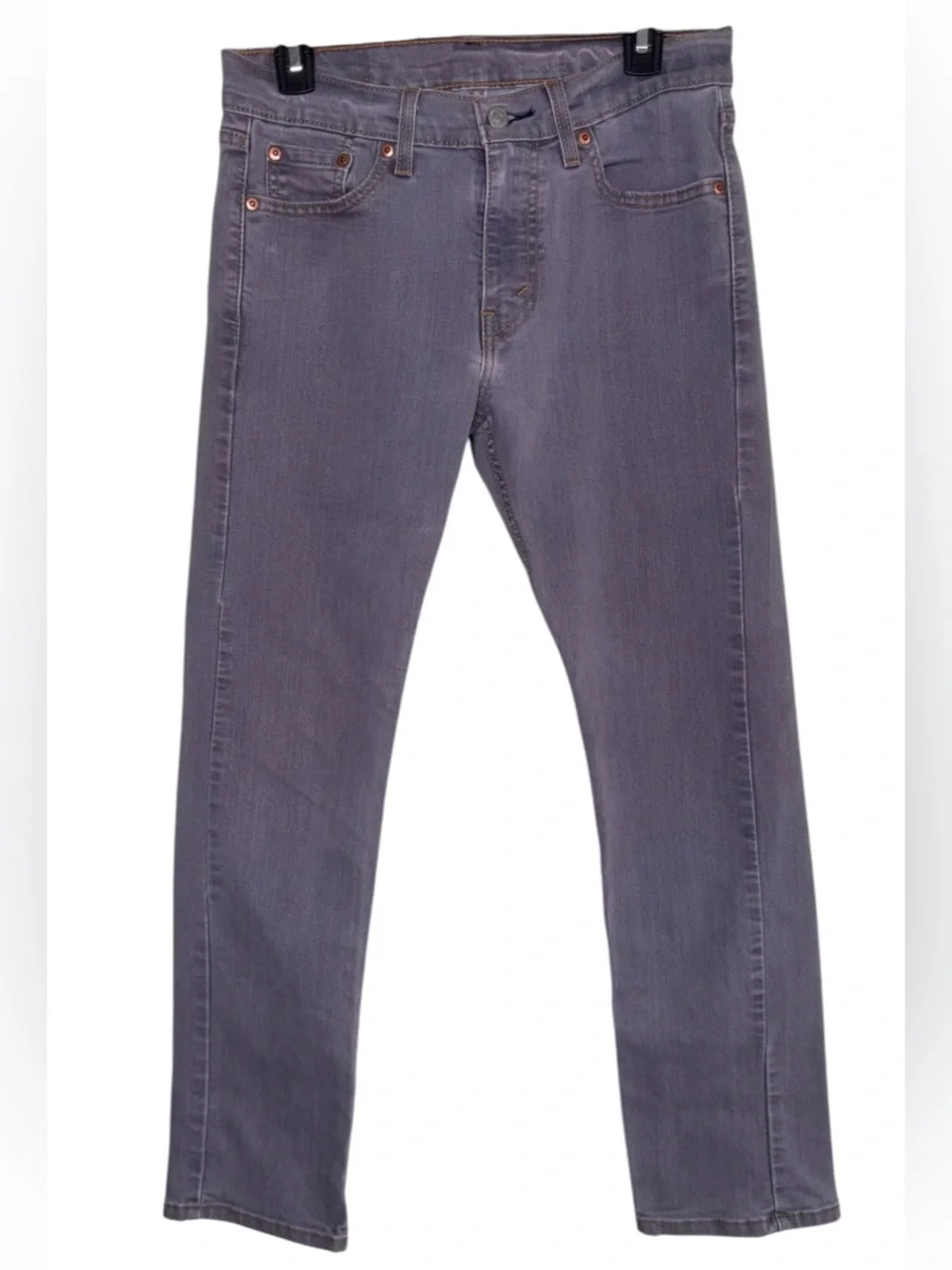 Levi’s 501 Original Fit Men’s Jeans 28x30 Faded Gray Charcoal Button Fly NWOT
